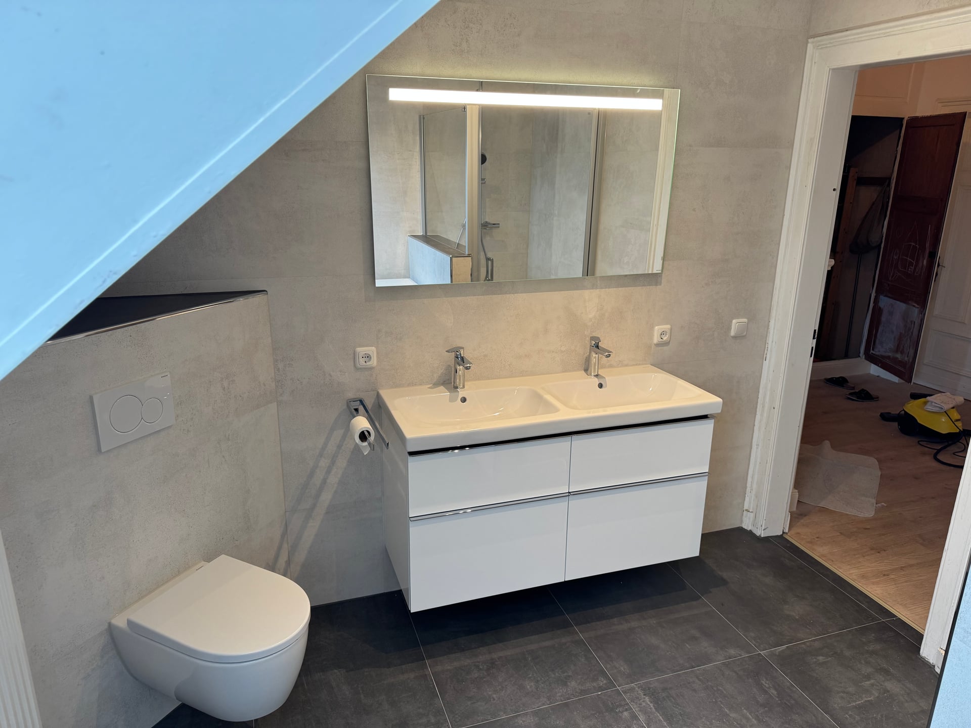 Renoviertes Gemeinschaftsbad der Villa Eiserfeld in Siegen – Bild 6