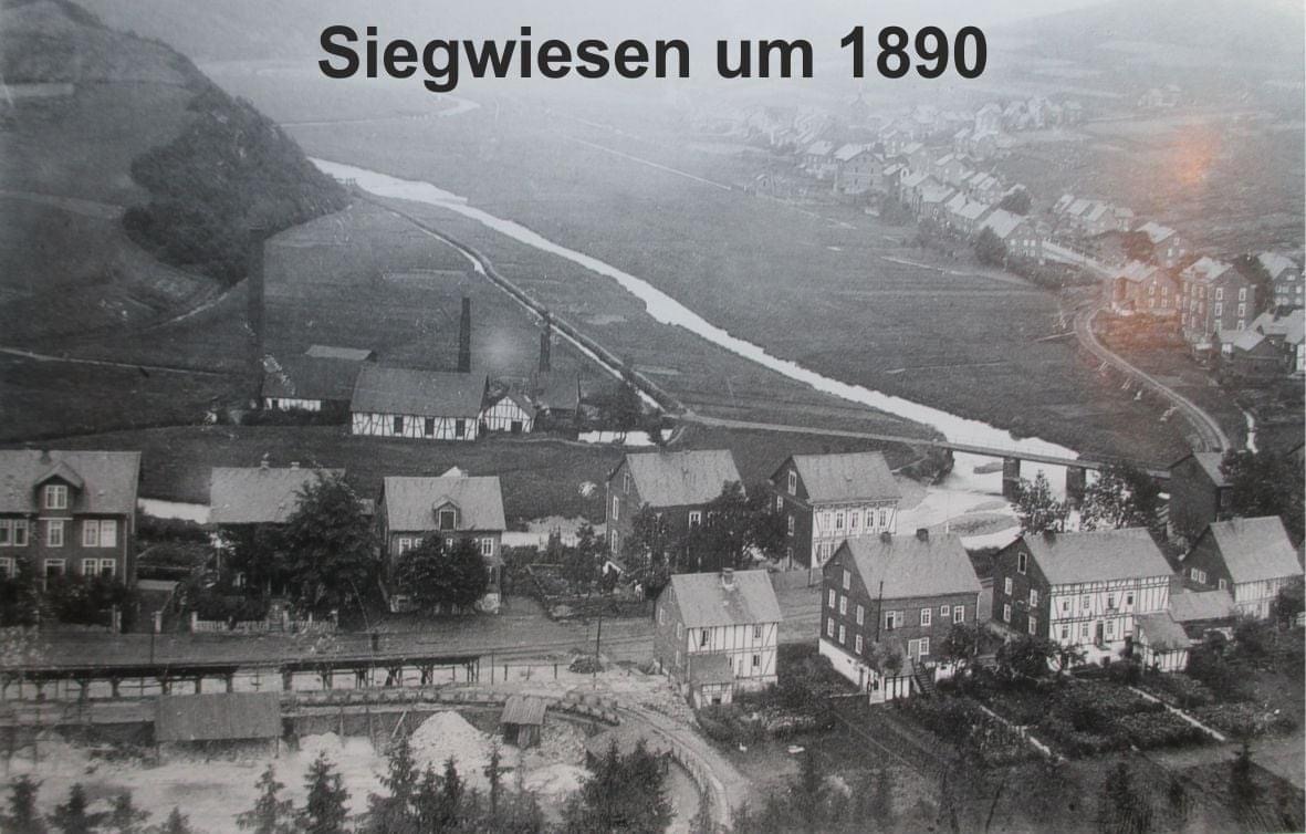 Historische Aufnahme: 1890 · Siegwiesen (Eiserfeld)