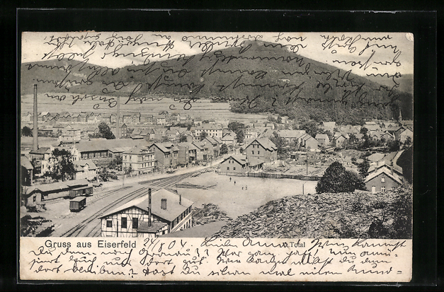 Ansichtskarte von Eiserfeld, 1904