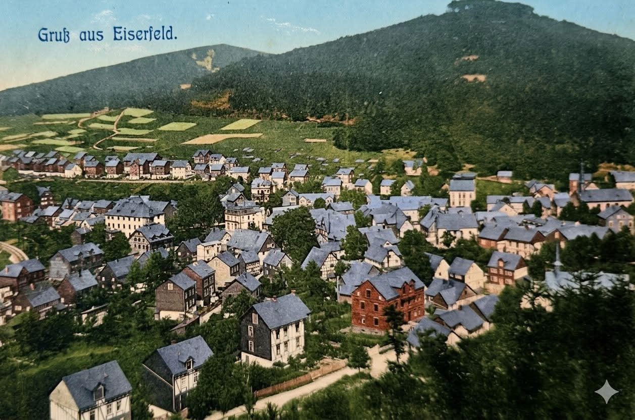 Historische Aufnahme: 1908 · Ansichtskarte (Eiserfeld)