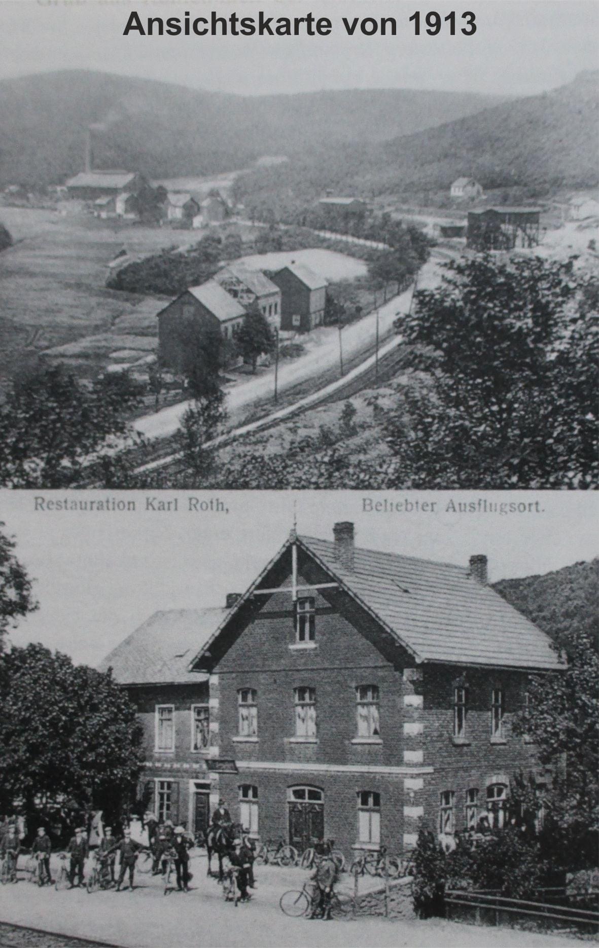 Historische Aufnahme: 1913 · Ansichtskarte (Eiserfeld)