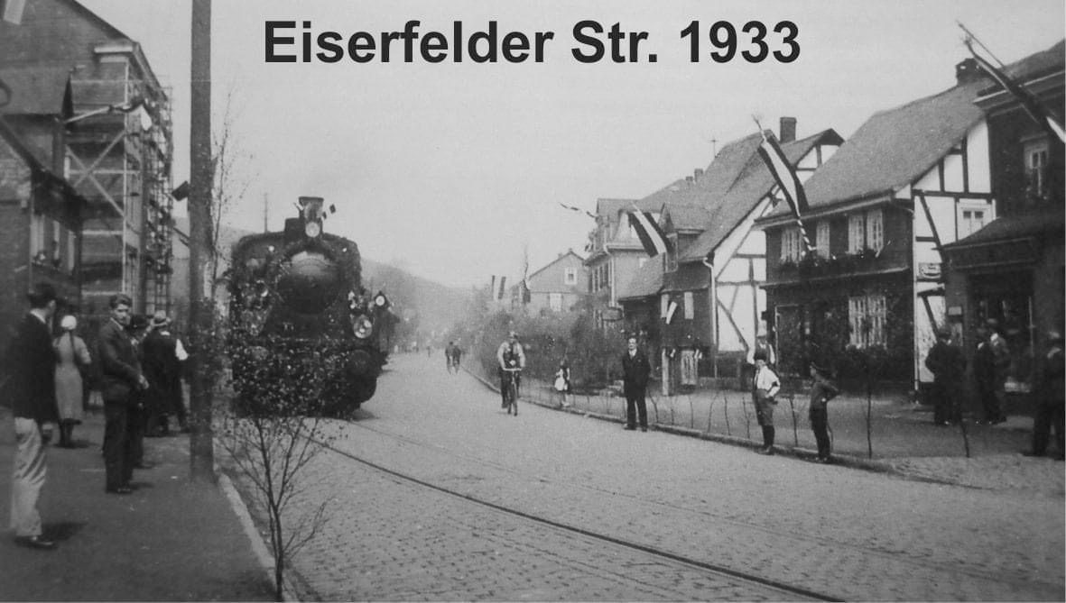 Historische Aufnahme: 1933 · Eiserfelder StraßE (Eiserfeld)