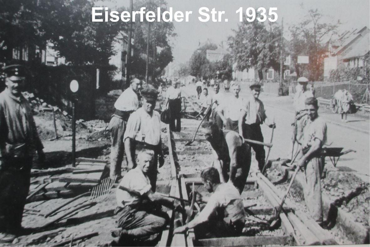Historische Aufnahme: 1935 · Eiserfelder StraßE (Eiserfeld)