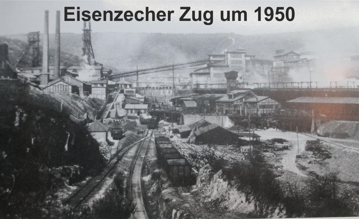 Historische Aufnahme: 1950 · Eisenzecher Zug (Eiserfeld)